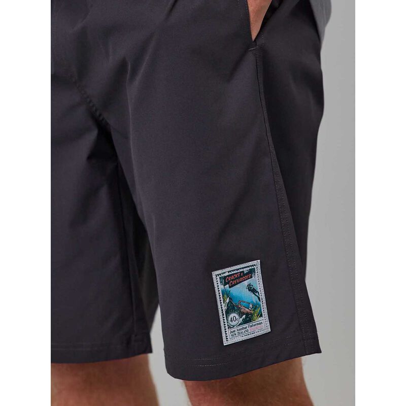 Just Another Fisherman Cracks & Crevasses Volley Shorts image number 2